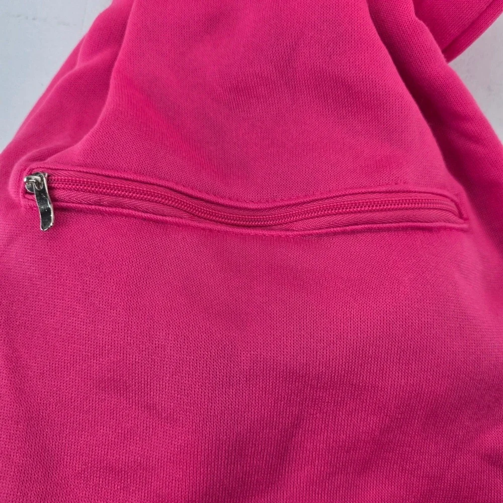Tomkas Small Dog Carrier Sling Hot Pink Adjustable Strap Hands Free Pet Bag